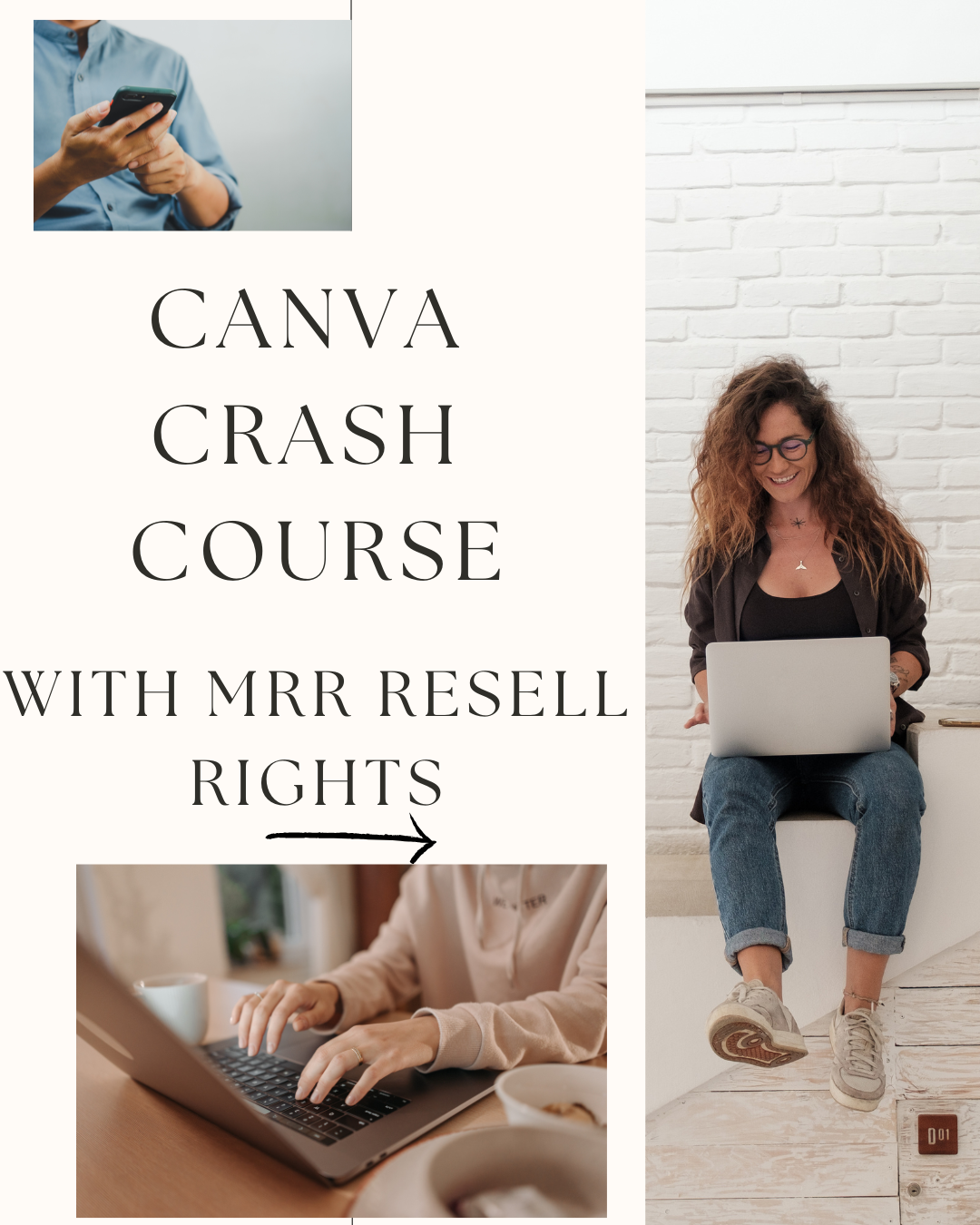 Canva Crash Course PLR set with MMR resell rights