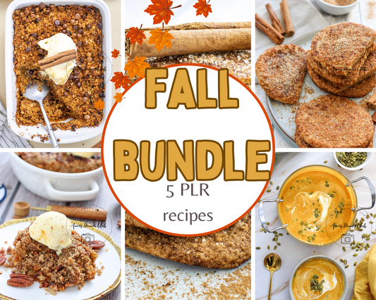 Fall Bundle 5 PLR recipes